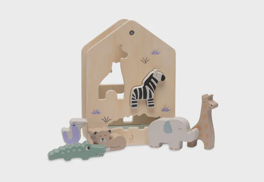 Wooden Shape Sorter Jungle Jambo