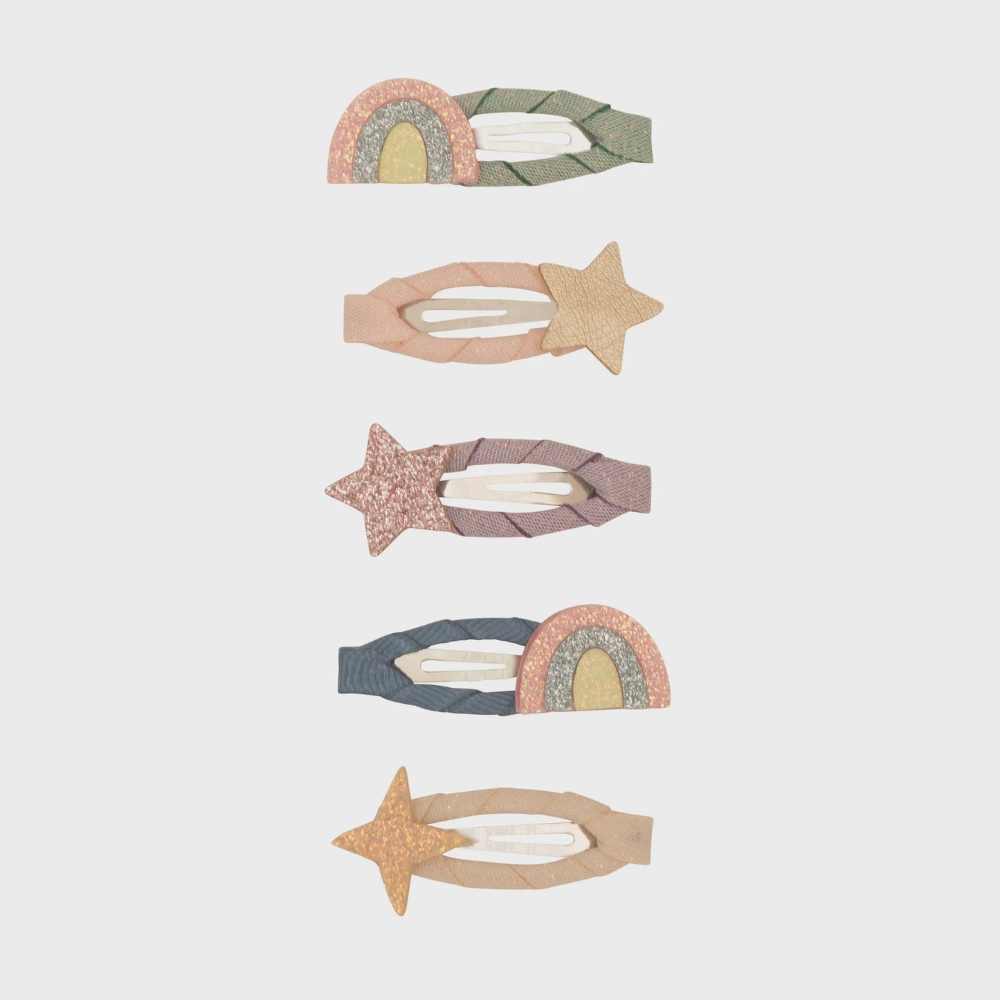 Rainbow & Star Bright Mini Clic Clacs