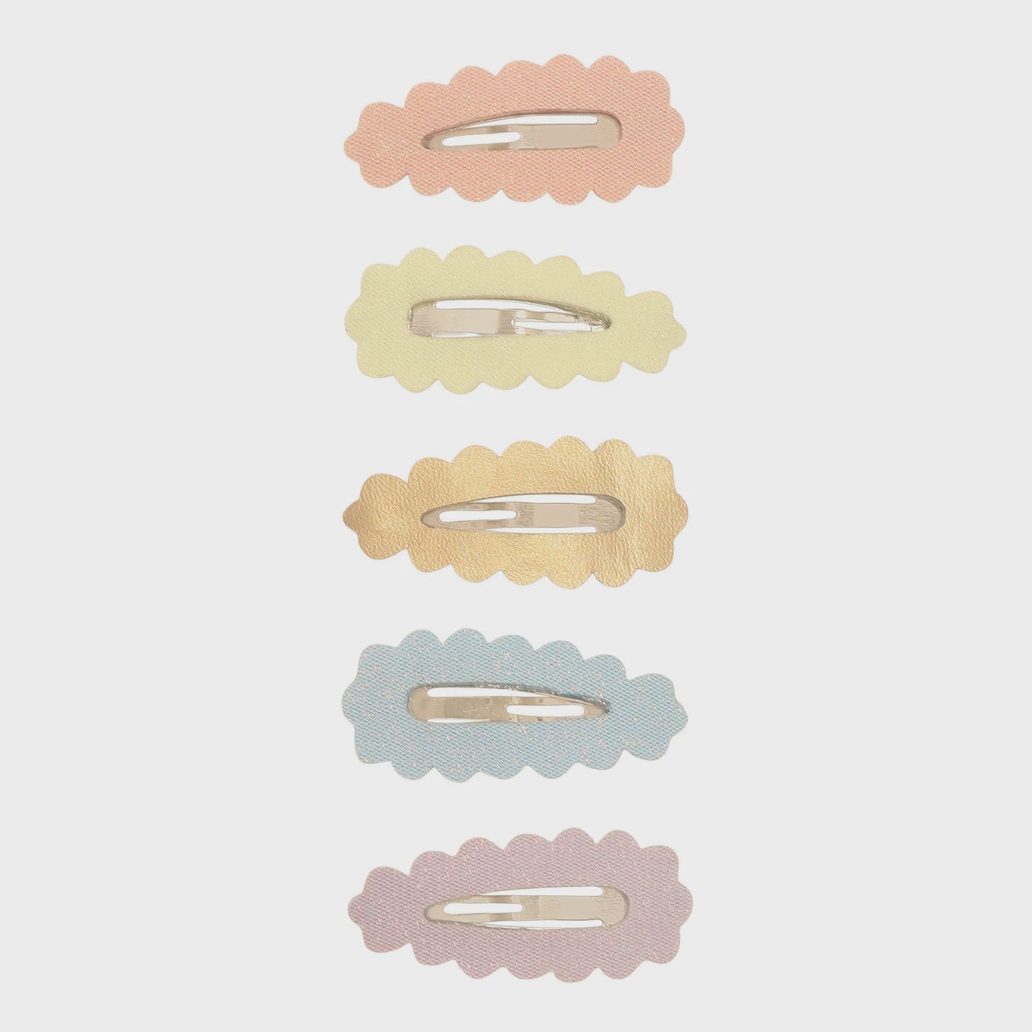 Scalloped Sparkle Mini Clic Clacs