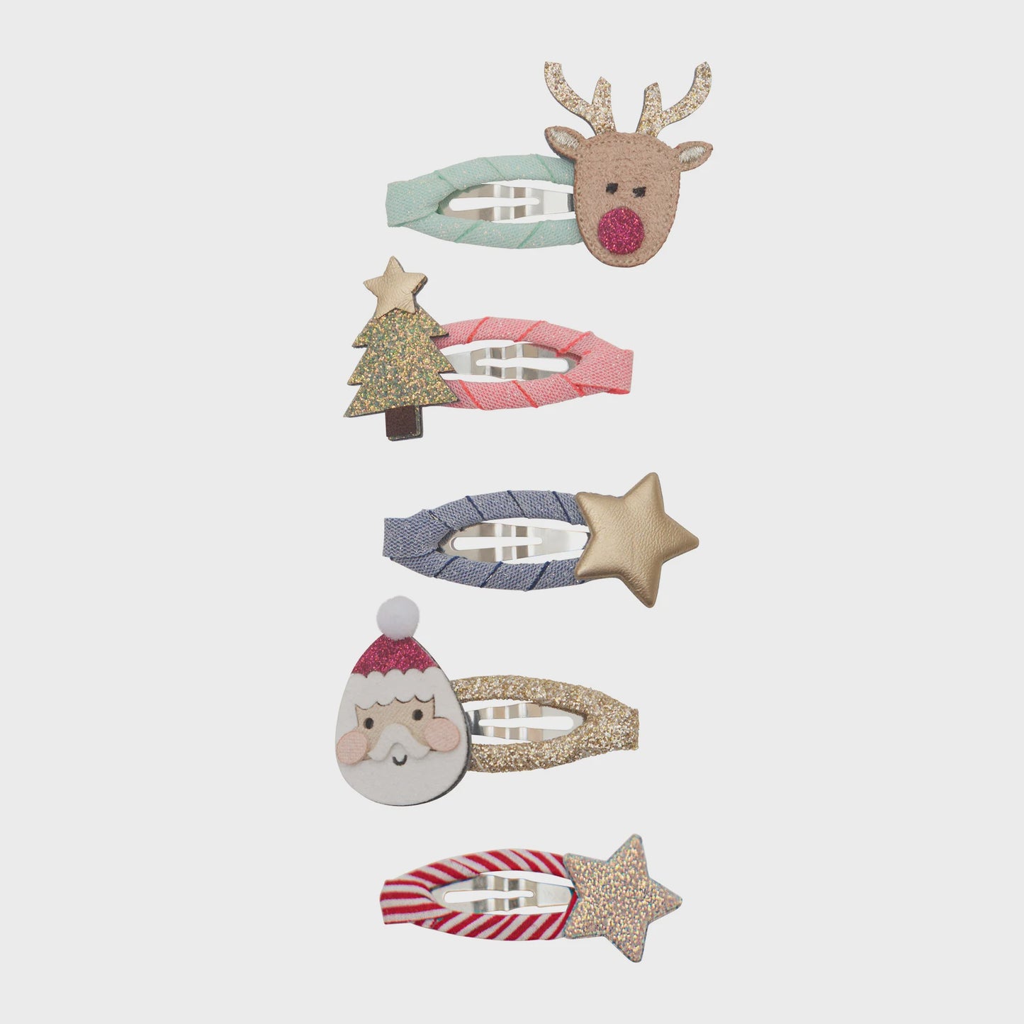 Santa & Rudolph Mini Clic Clacs