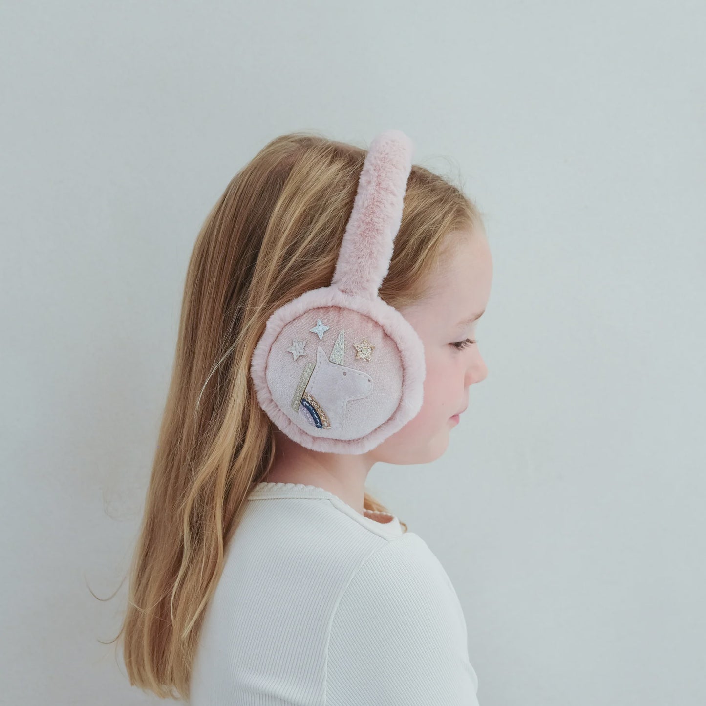 Pink Unicorn Earmuffs
