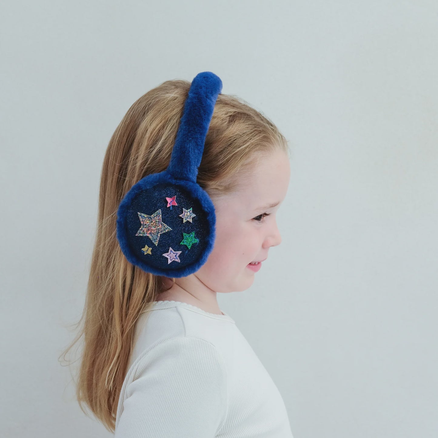 Navy Night Sky Earmuffs