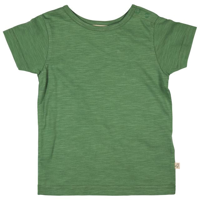 Green Short Sleeved Plain T-Shirt