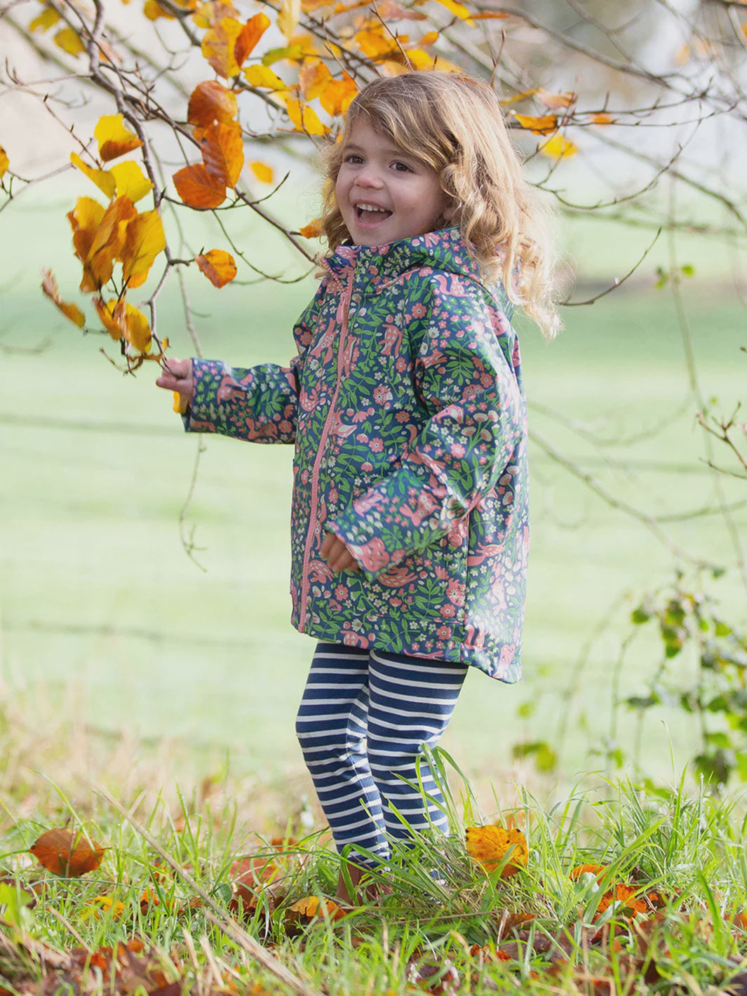 Forest Fauna Splash Coat