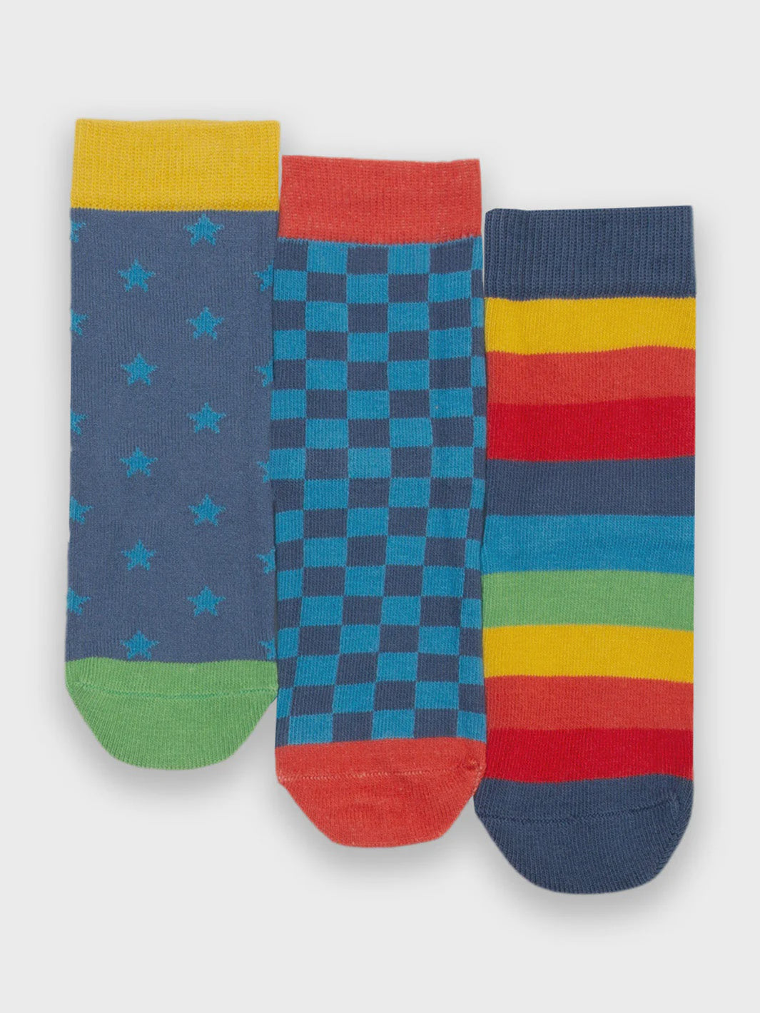 Chequerboard Socks (GOTS)