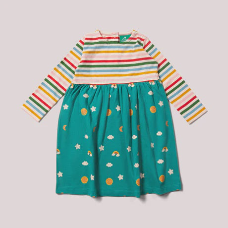 Turquoise Skies Long Sleeved Dress