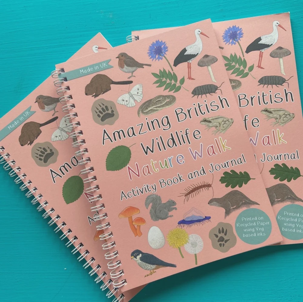 Amazing British Nature Walk Activity Book & Nature Journal