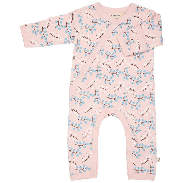 Kimono Romper - Winter Berry