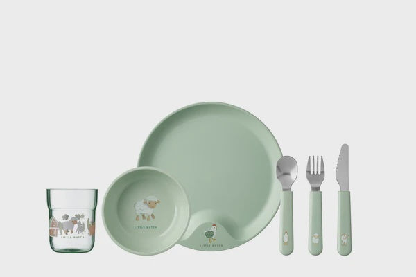 Children's Dinnerware Set 6 pieces - Little Farm