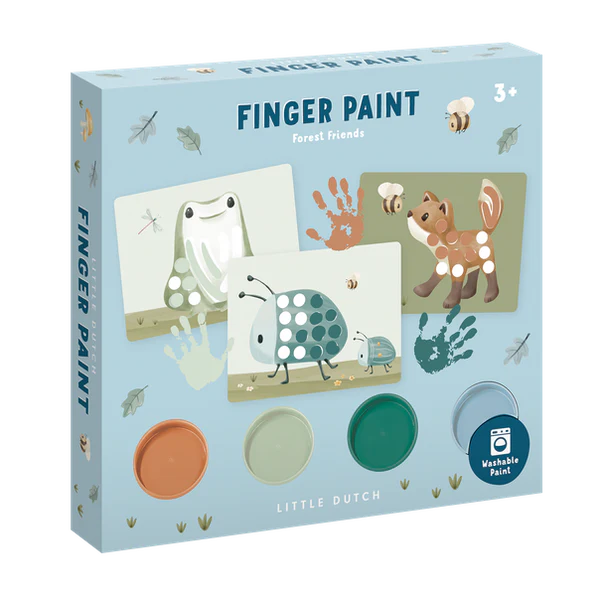 Finger Paint Set - Forest Friends