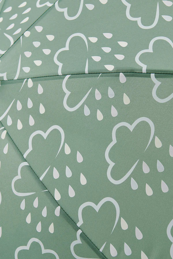 Colour Revealing Umbrella - Olive Green