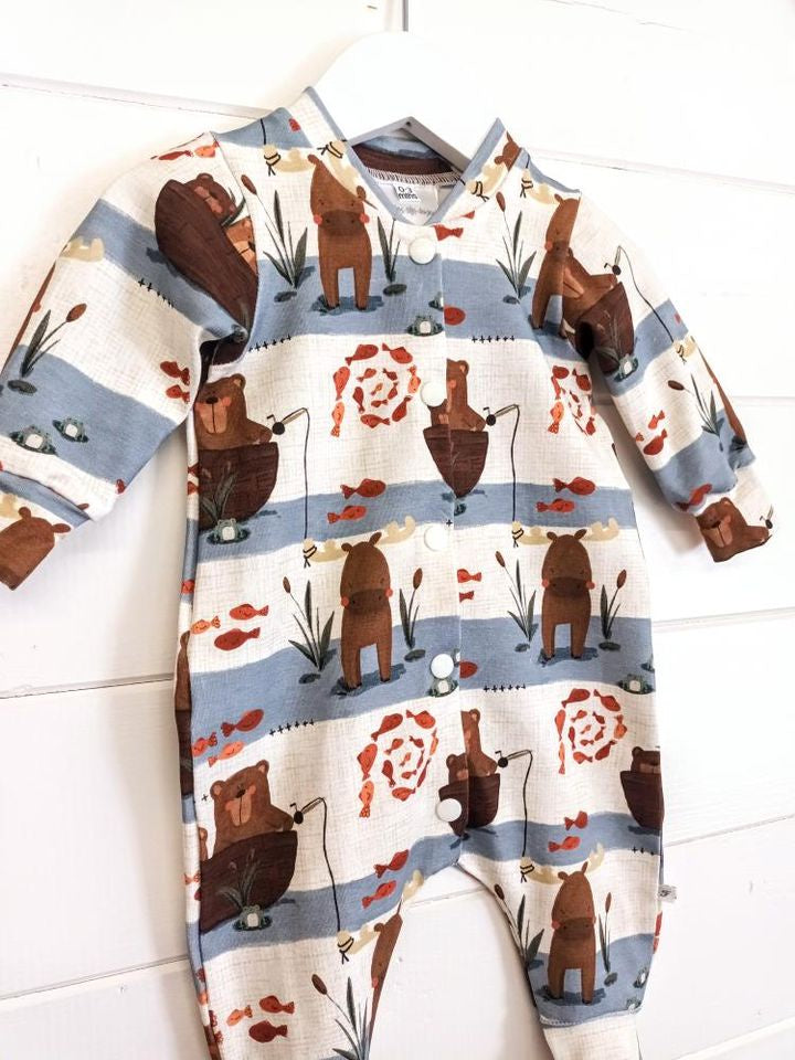 Gone Fishing Sleepsuit