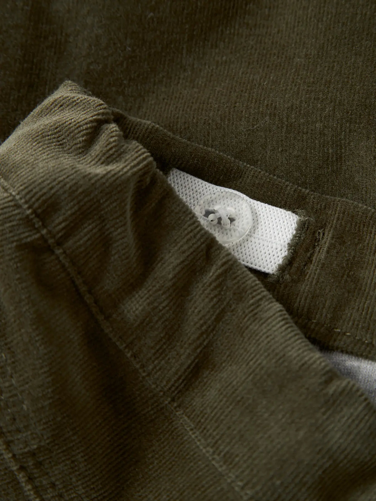 Cord Trousers - Olive Night