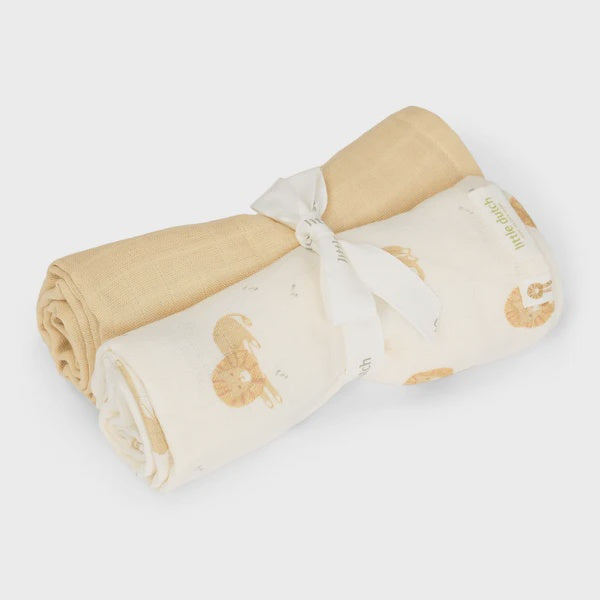 Muslin Set - Safari Leo