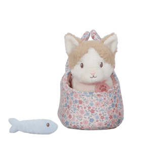 Plush Cat in Bag - Marley
