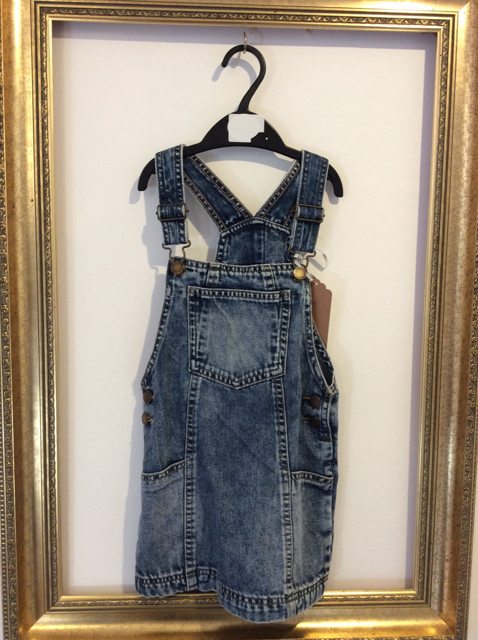 Pre-loved Next Denim Pinafore 5y