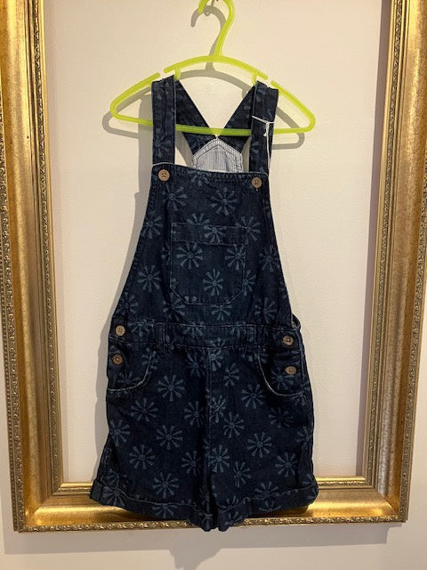 Pre-loved Kite Dungaree Shorts 8y