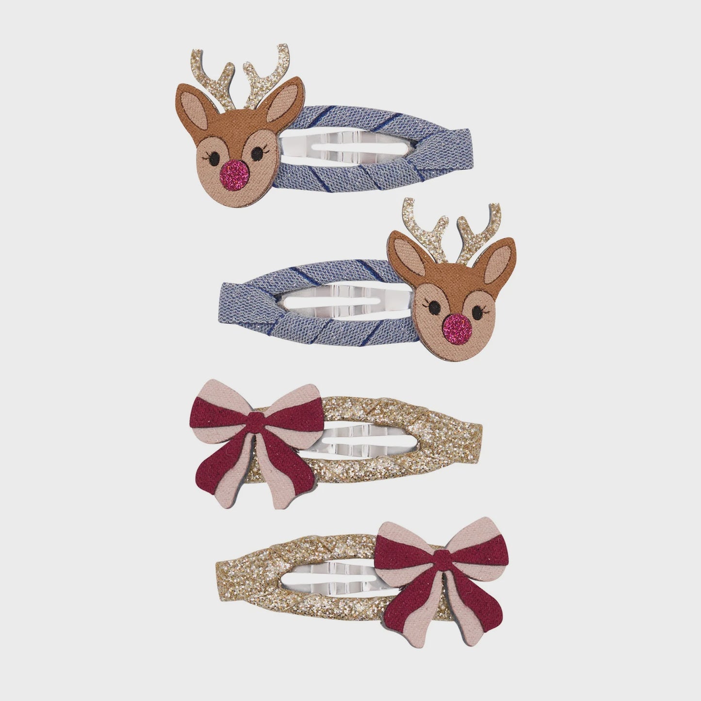 Rudolph Bow Clips