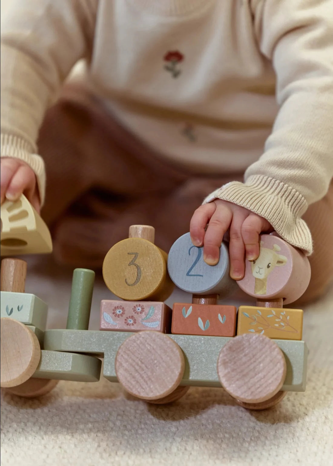 Wooden Block Train FSC