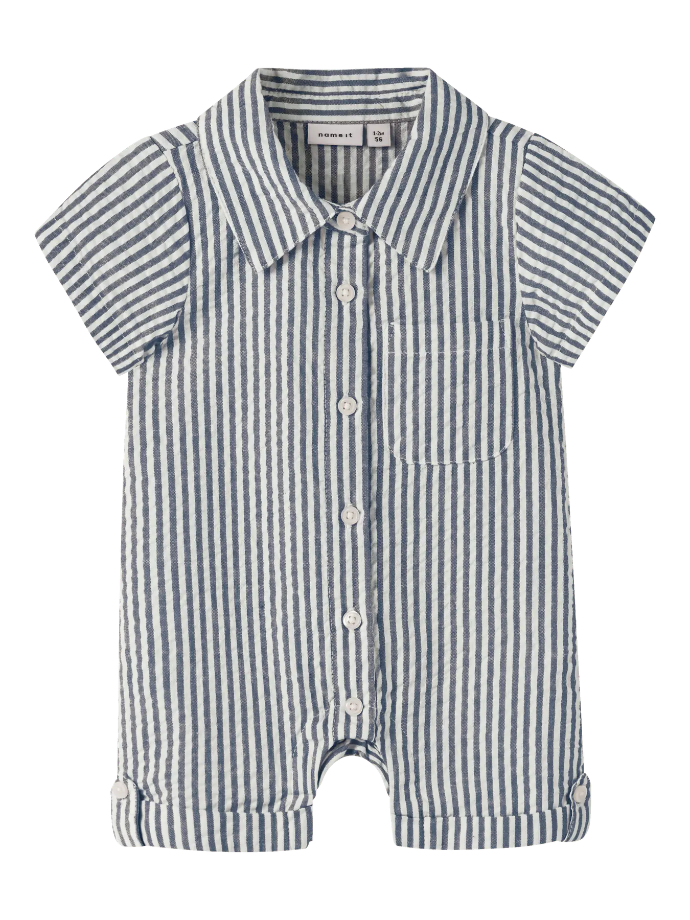 Vintage Indigo - Smart Shirt Romper