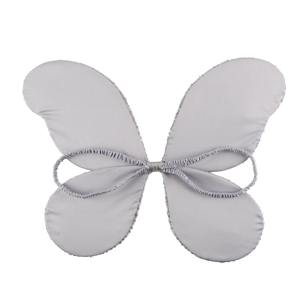 Magical Sequin Silver Fairy Wings