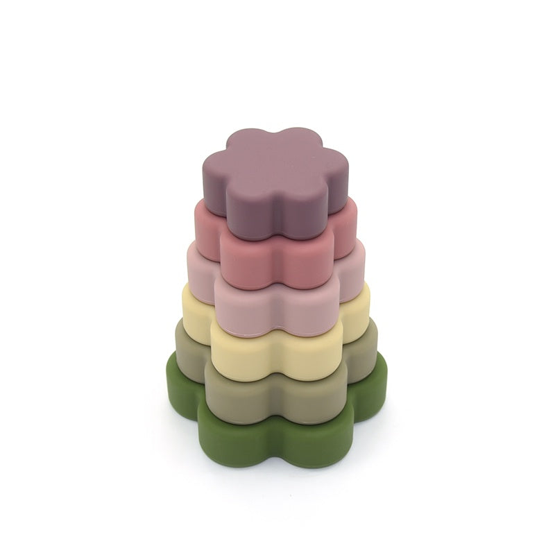 Silicone Stacking Flower