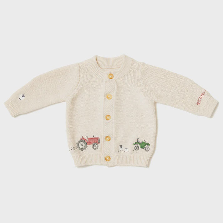On The Farm Organic Cotton Cardigan