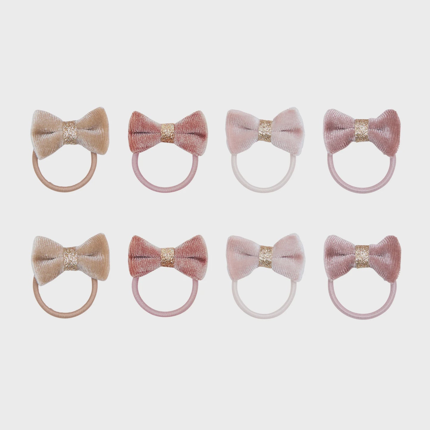 Tinkerbell Bow Mini Clips - Multi