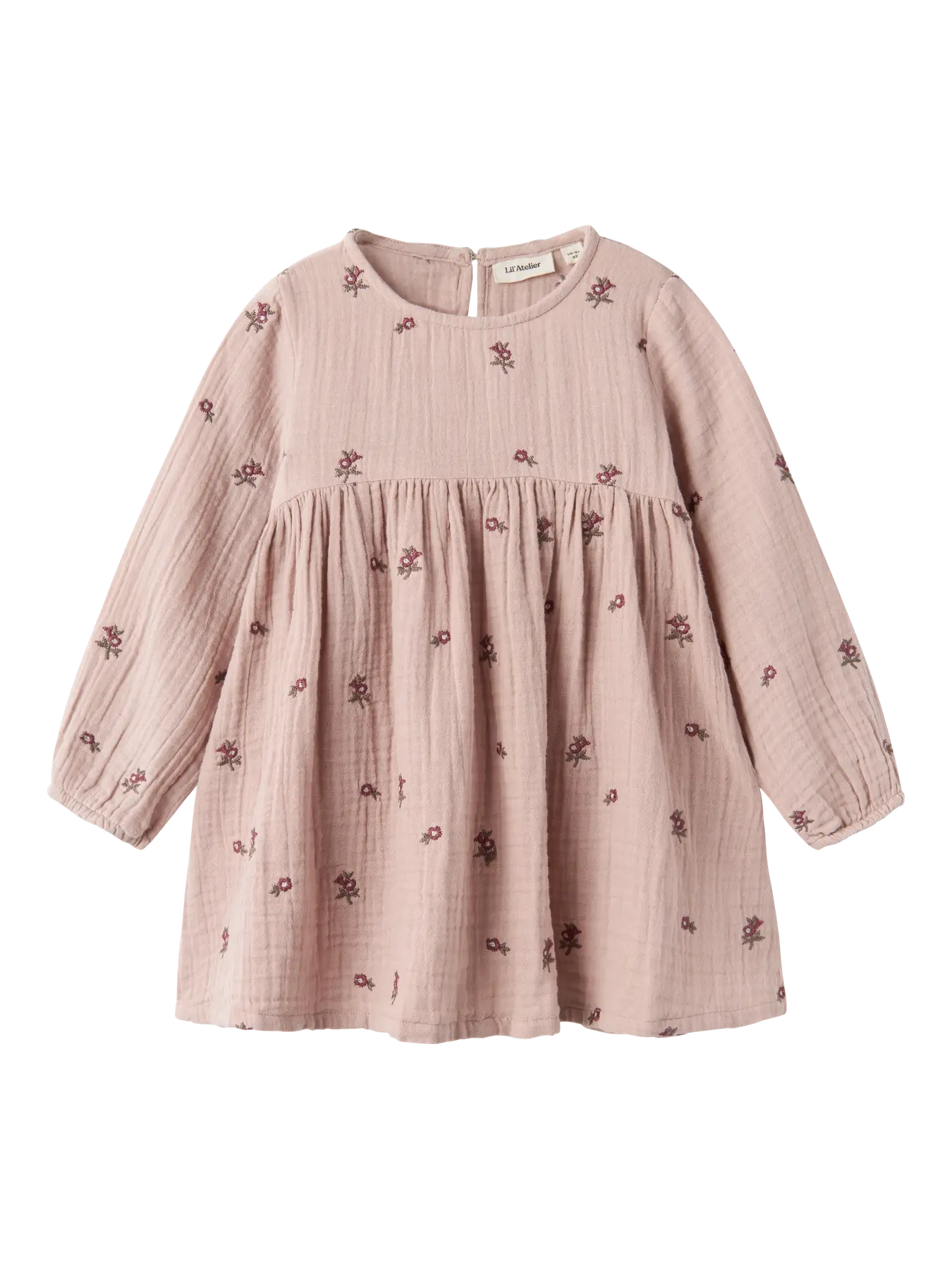 Organic Blush Floral - Loose Dress