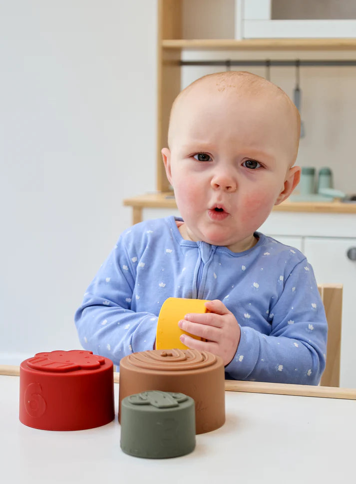 Silicone Stacking Cups
