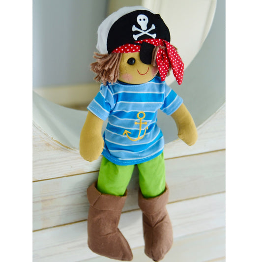 Pirate Rag Doll 40cm