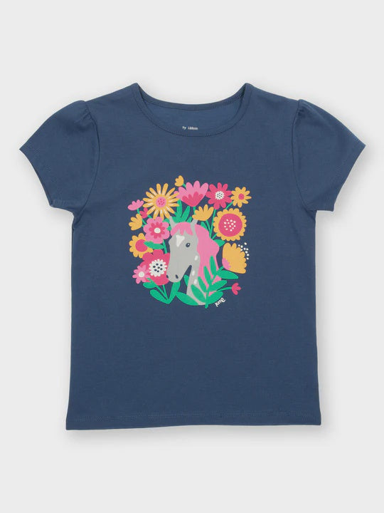 Peek a Pony T-Shirt (GOTS)