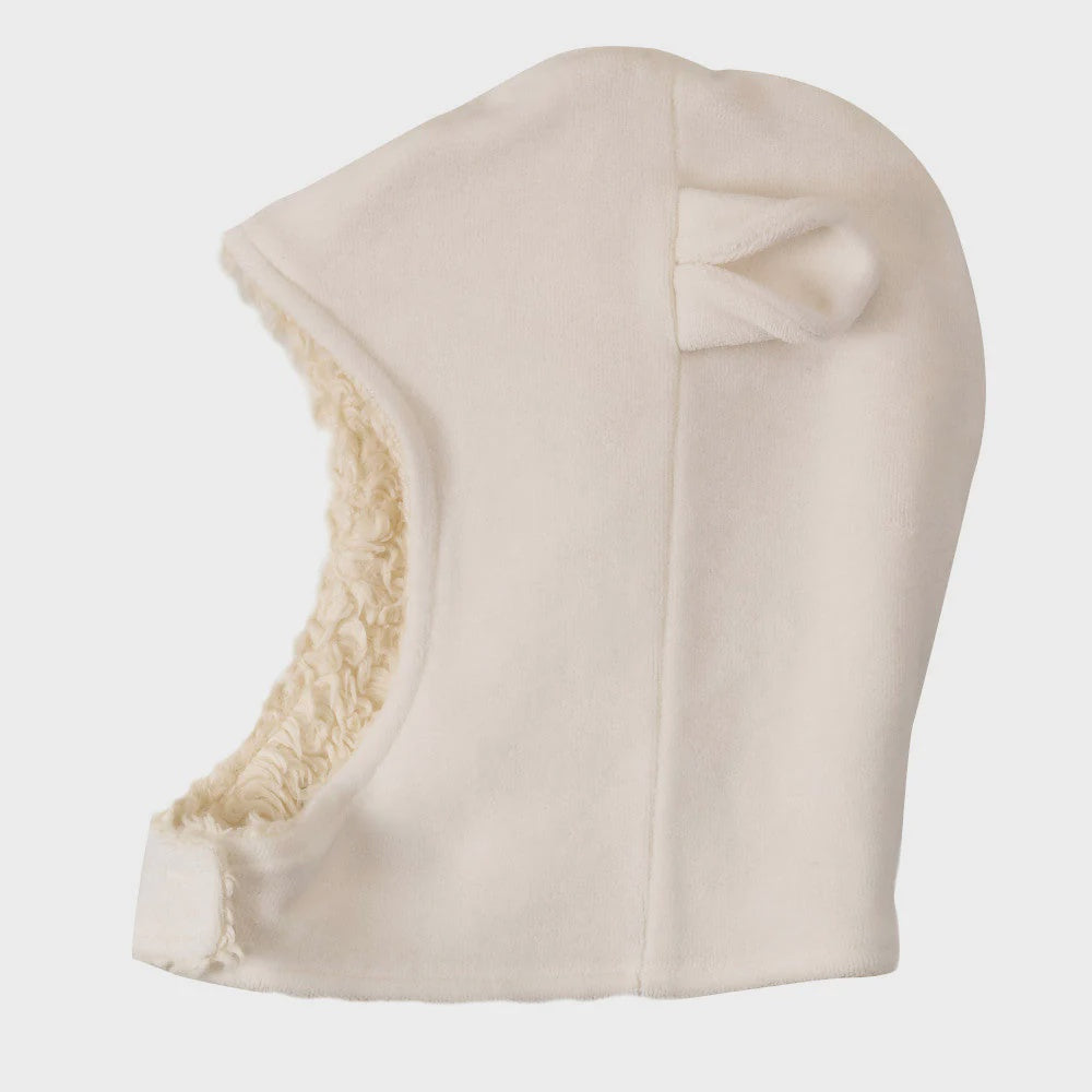 Bear Snuggle Hat - Chalk