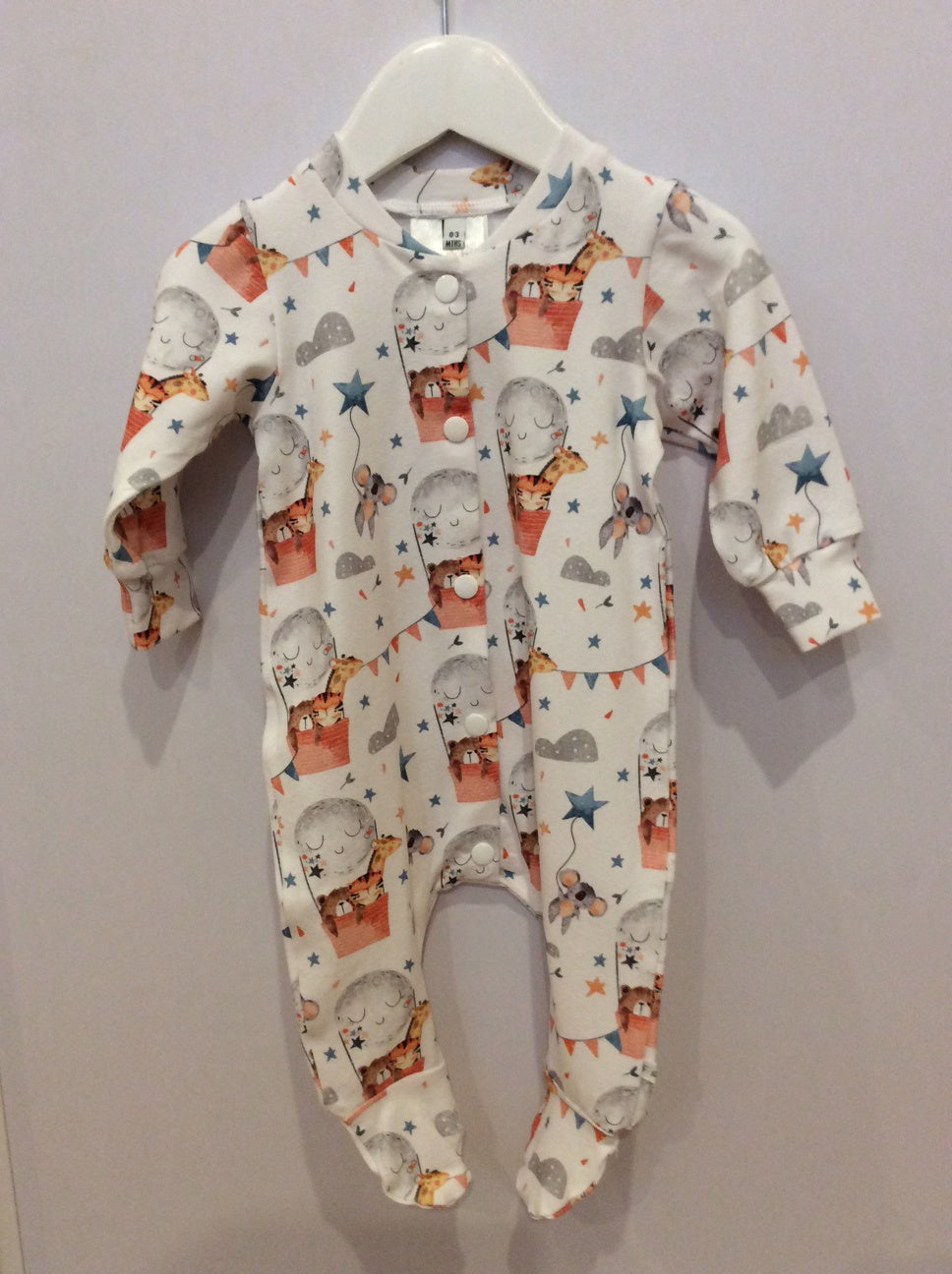 Balloon Buddies Sleepsuit