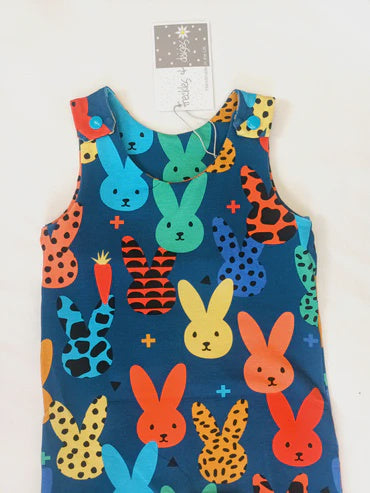 Bunny Romper - Blue