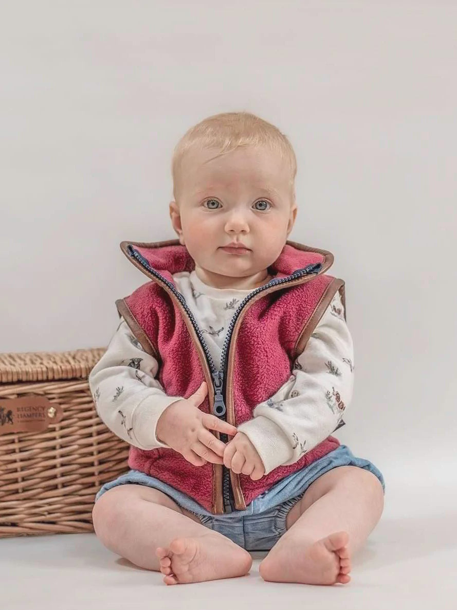 Dog Print Organic Cotton Top