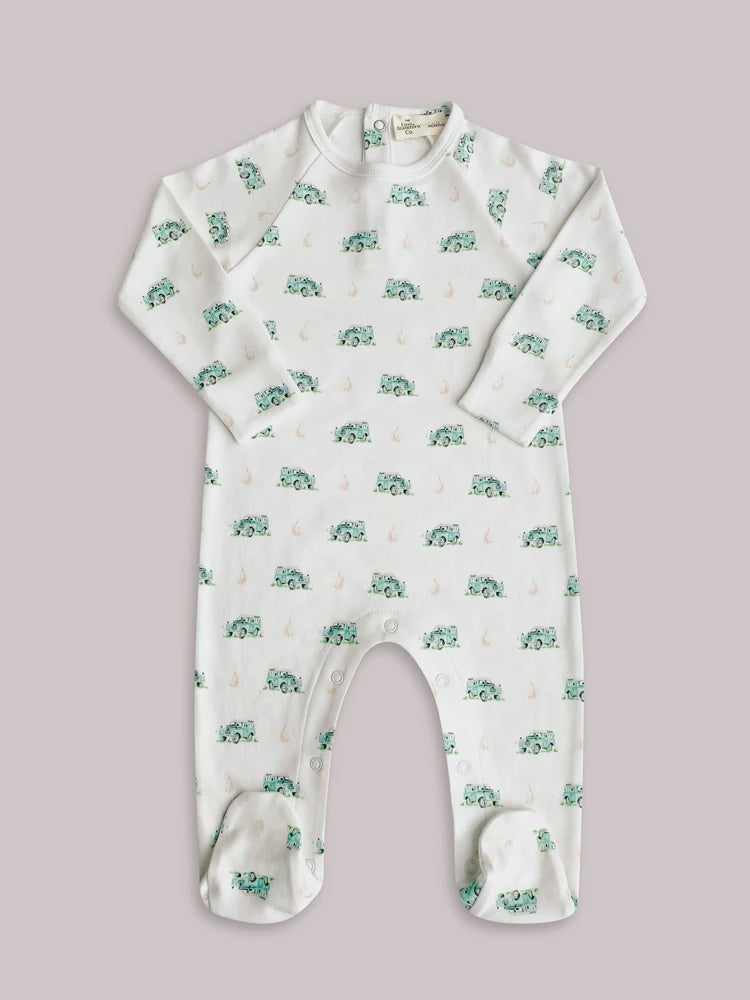 Land Rover Organic Cotton Sleepsuit