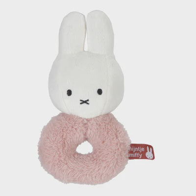 Miffy Rattle Fluffy- Pink