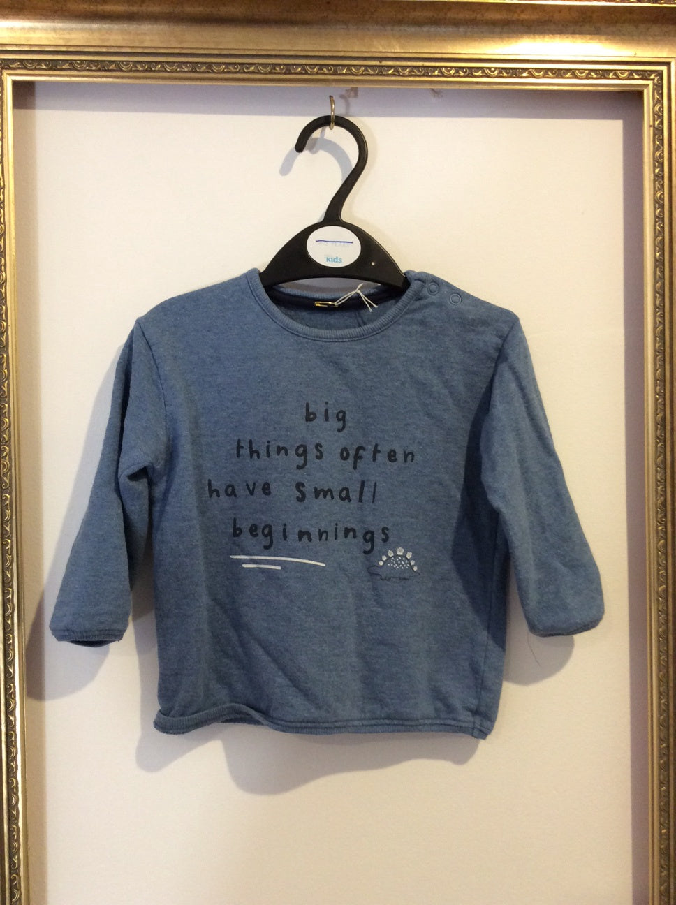 Pre-loved George Blue Top 9-12m