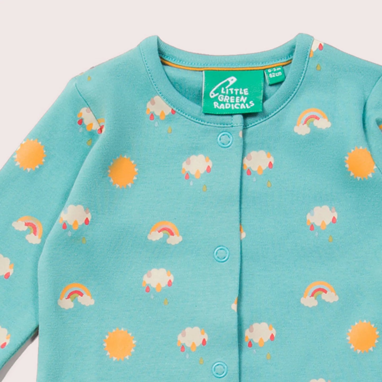 Sunny Days Organic Sleepsuit