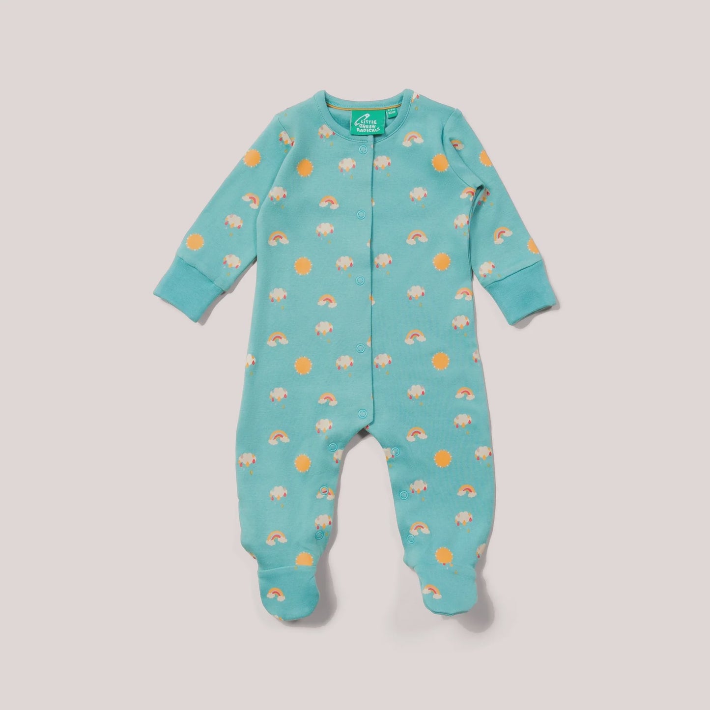 Sunny Days Organic Sleepsuit