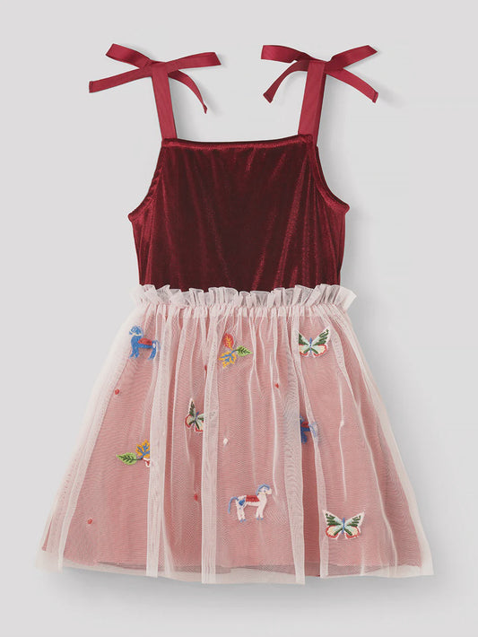 Butterfly & Unicorn Tulle Dress