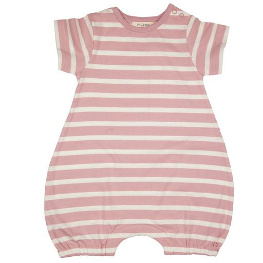 Breton Playsuit - Pink