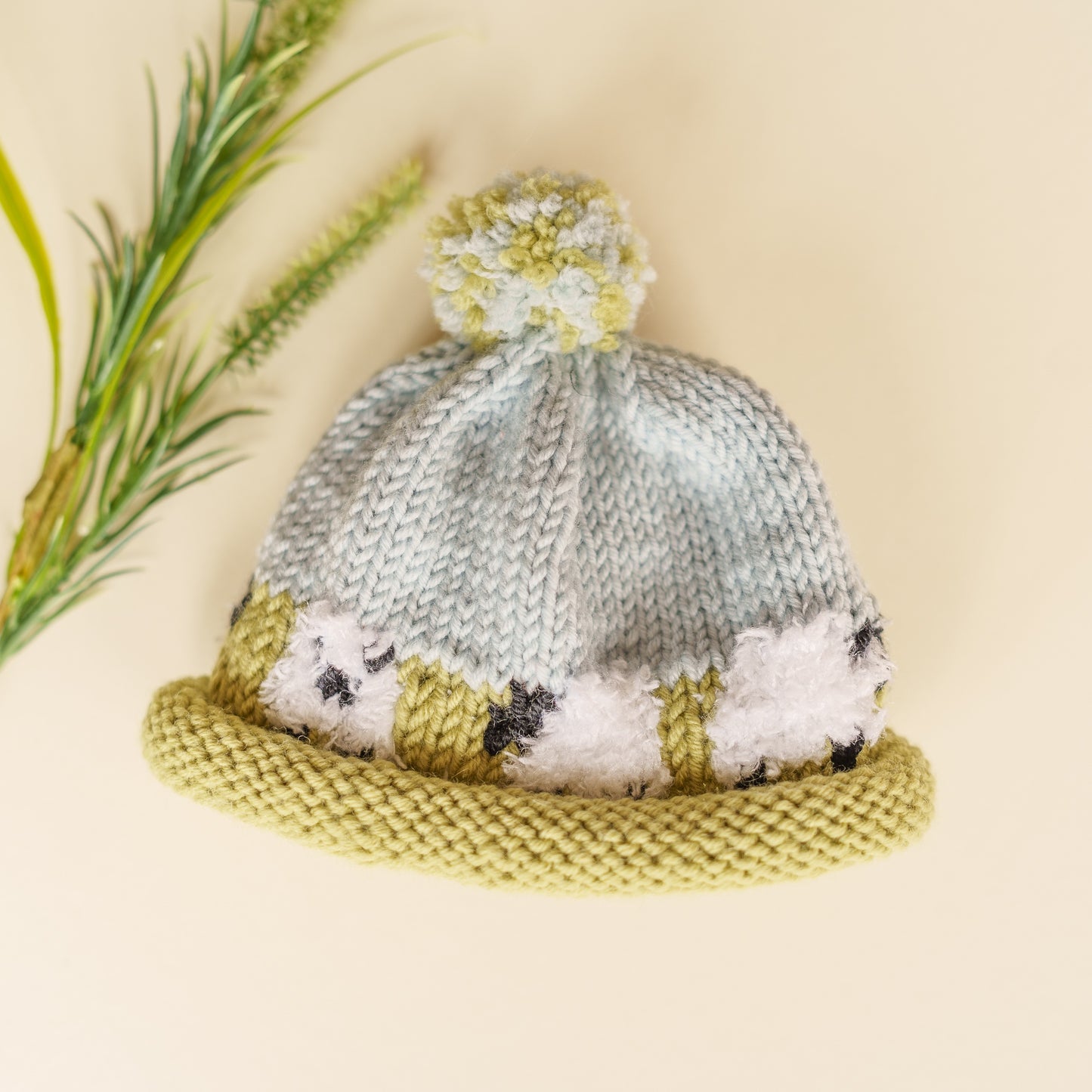 Sheep Bobble Hats - Handmade