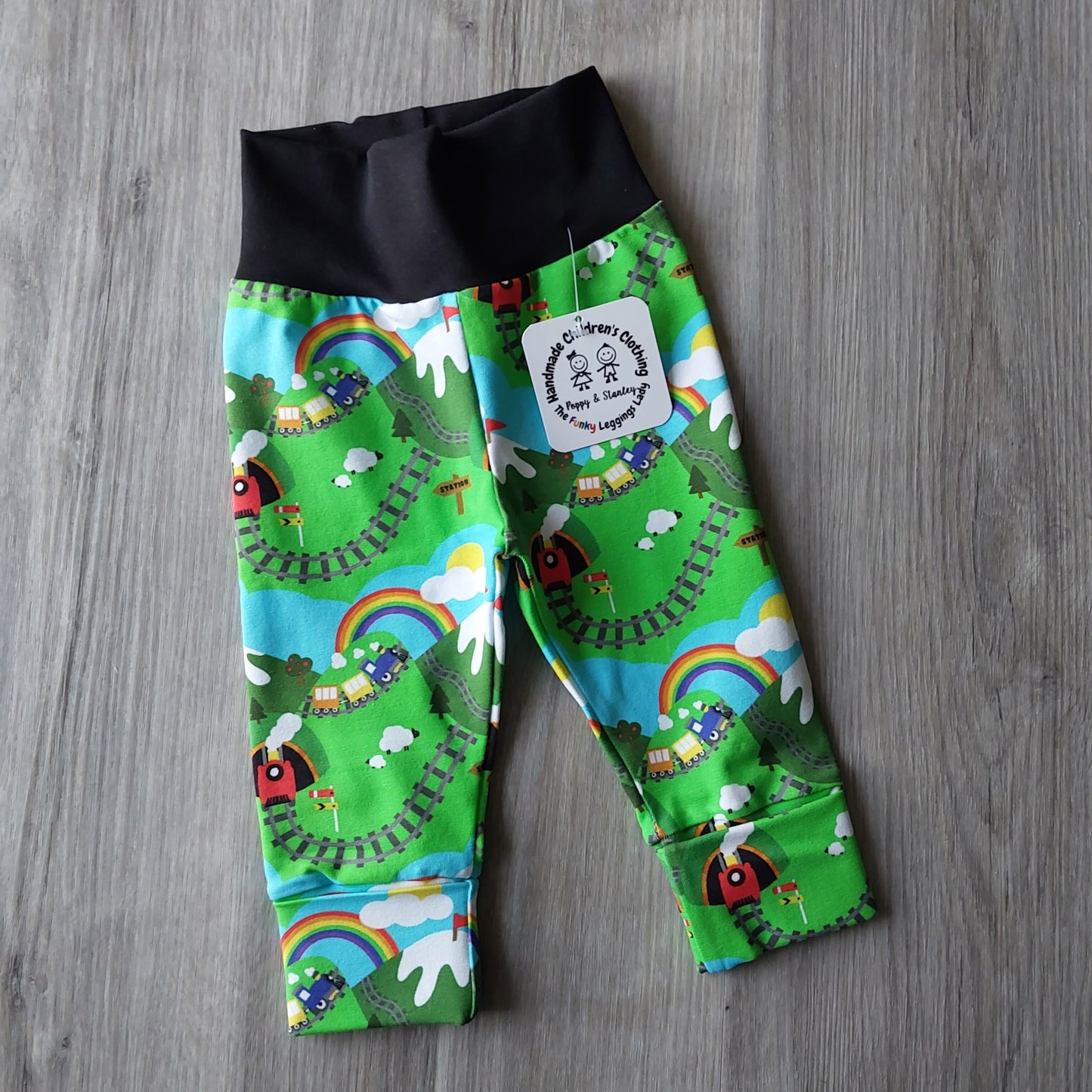 Steaming Away- Grow With Me Leggings