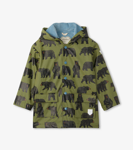 Wild Bears Waterproof Raincoat