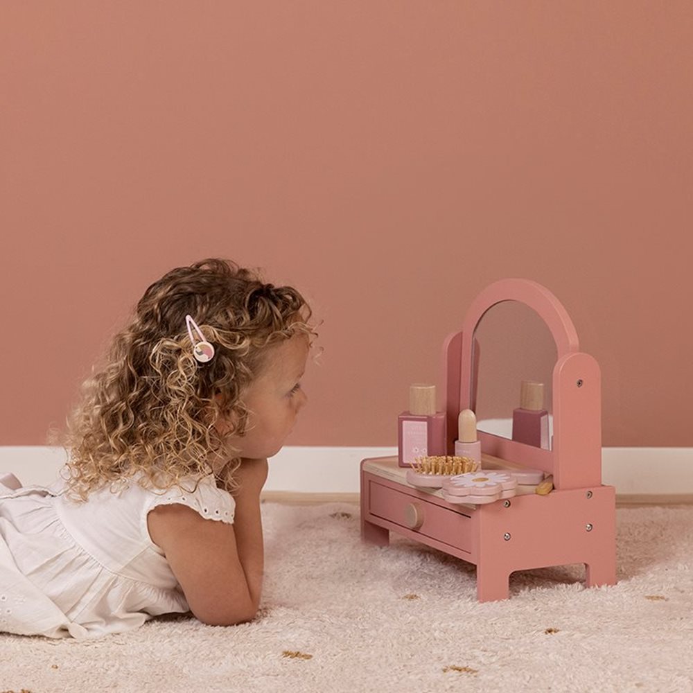 Wooden Toy Vanity Table