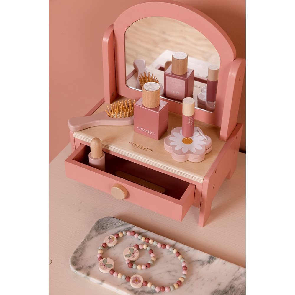 Wooden Toy Vanity Table