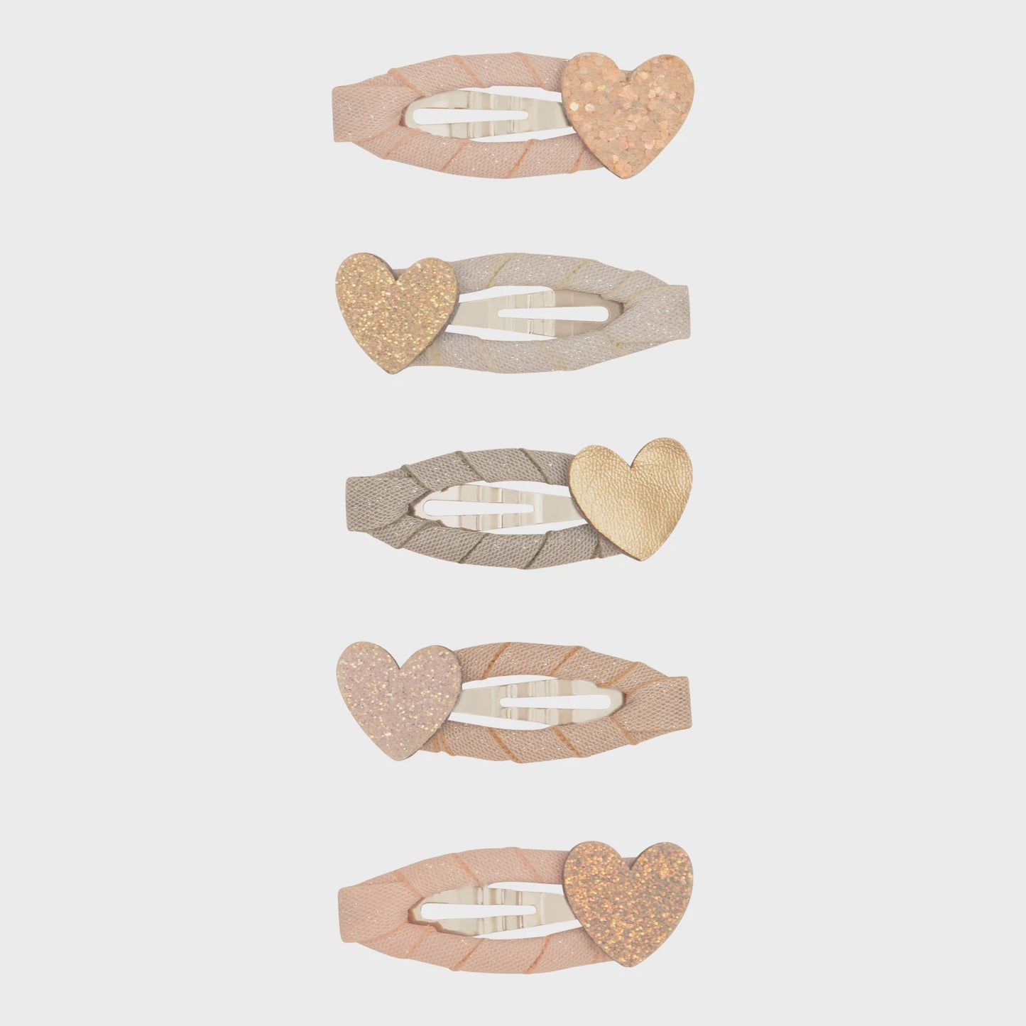 Teeny Heart Mini Clic Clacs - Pink