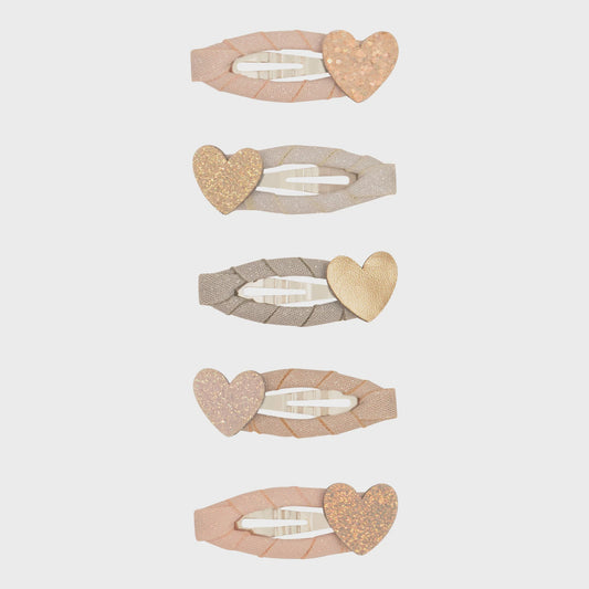 Teeny Heart Mini Clic Clacs - Pink